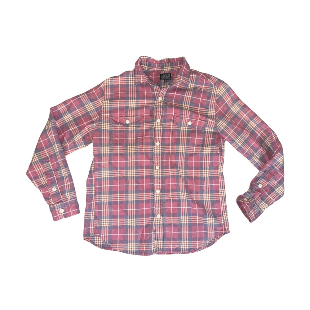 Vintage J.Crew Plaid Long Sleeve Sz Medium